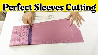 Tips for Sleeves amp Armholes Cutting How to Cut Sleeves [upl. by Junius]