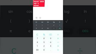 fd 50000 interest calculation in Tamil fixed deposit quarterly compounding bank interest [upl. by Eloken]