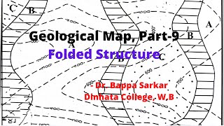 Geological Map Folded Structure Practical Geography [upl. by Akehs]