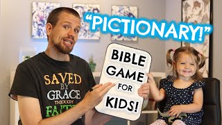 Best Bible Games for Kids  4 quotPictionaryquot Game Ideas [upl. by Serolod211]