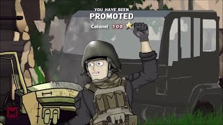 Battlefield Friends  Noob Promoted Moments S1 to S6 [upl. by Pincince]