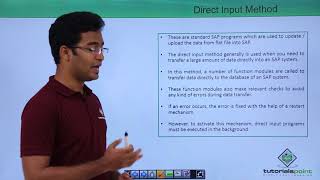 SAP ABAP  Direct Input Method amp LSMW [upl. by Leahcym]