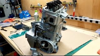 Polaris Ranger 800 Engine Rebuild Part 2 Rebuild and Install [upl. by Garda]