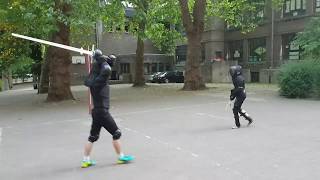 Montante Sparring Anna vs Maarten [upl. by Arrik]