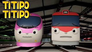 TITIPO TITIPO S1🚂  19 हवाई तूफान डरावने हैं  Hindi Cartoons  टीटीपो टीटीपो हिंदी [upl. by Hubsher]