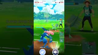 Greninja vs Sceptile pokemongo gamer [upl. by Misab]