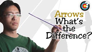 Archery  Arrows  Whats The Difference [upl. by Fotzsyzrk]