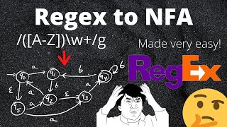 Regular Expression Regex to NFA Conversion [upl. by Sidney]