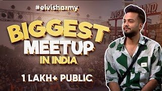 Delhi Bigg Boss Meetup  Elvish Yadav [upl. by Carmencita]