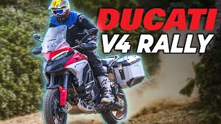 New DUCATI Multistrada V4 Rally TEST [upl. by Heath6]