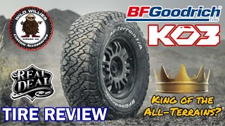 NEW BFGoodrich KO3 All Terrain Tire ReviewIS IT THE NEW KING [upl. by Artie]