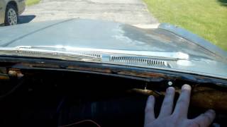 1967 Cadillac Eldorado Dash Pad Removal [upl. by Drofxer]