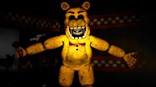 FREDBEAR SPEAKS TO ME HE WANTS TO EAT ME ALIVE  FNAF Project Fredbear New Map [upl. by Eeroc]