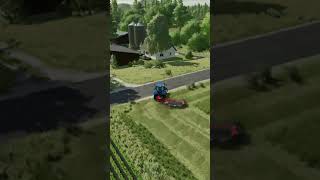 mähen 43 ls22 fs22 timelapse landwirtschaft landwirtschaftssimulator22 farming rehbach [upl. by Yanehs]