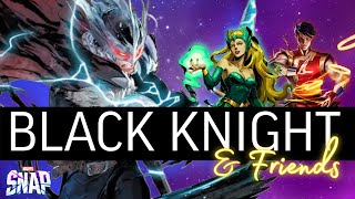 BLACK KNIGHT  FRIENDS TECH CARDS [upl. by Aicilet]