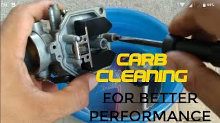 Carburetor cleaning in easy way Tagalog [upl. by Lola]