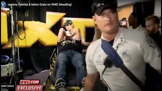 Jeremy Dewitte Performance on WWE as a Paramedic  Behind the Scenes EXCLUSIVE VIDEO [upl. by Elum]