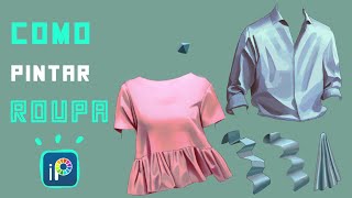 COMO PINTAR ROUPA NO IBIS PAINT X  TUTORIAL VOLUMES E SOMBRAS [upl. by Nady]