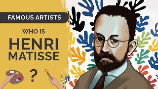 The Pioneer of Fauvism HENRI MATISSE Artist Bio  Speedpaint [upl. by Livingstone]