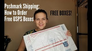 Poshmark Shipping How to Order FREE USPS Boxes [upl. by Agna358]