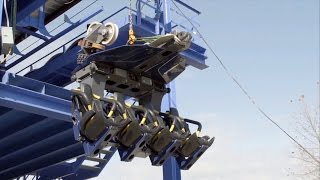 Kings Island Behind The Scenes Roller Coaster Winter Maintenance [upl. by Lopes]