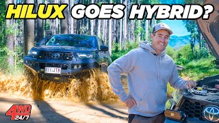 HYBRID DUAL CAB UTES COMING TO AUSTRALIA  Shaunos honest opinion on 48V Mild Hybrid Toyota HiLux [upl. by Atok189]