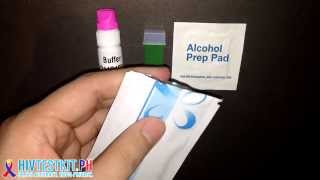 How to use HIV rapid test kit  STDrapidtestkitscom [upl. by Aseeral]