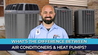 Whats The Difference Between an Air Conditioner and a Heat Pump [upl. by Gillman]