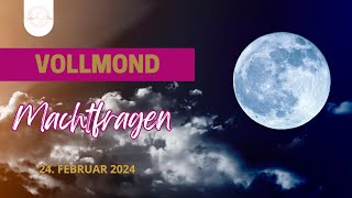 Vollmond am 24 Februar  Wer hat die Macht [upl. by Arretal]