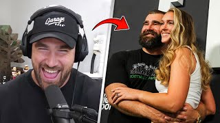 Travis Kelces Hilarious Reaction to Jason and Kylie Kelce’s Surprise Baby Announcement [upl. by Hadnama]