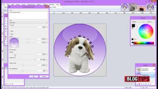 How to Put Circle Text on an Image with Paintnet [upl. by Adias]