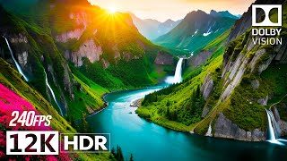 BREATHTAKING LANDSCAPE 12K HDR PLANET EARTH DOLBY VISION™ 240FPS [upl. by Argyres144]