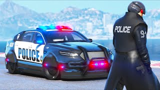 Im a COP from the FUTURE GTA 5 Mods [upl. by Hose]