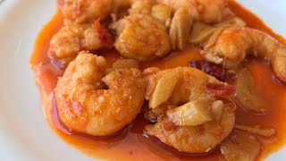 Gambas al pil pil [upl. by Harned]