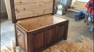 Cedar Lined Hope Chest [upl. by Bodkin]