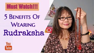 5 Benefits Of Wearing Rudraksha [upl. by Alokin]