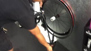 Ancheer Electric Bicycle handle bar installation feat Eddie of Velofix [upl. by Enilrae]