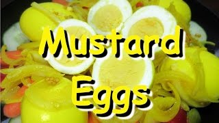 How to Make Amish Mustard Pickled Eggs  Pickled Egg Recipe [upl. by Olds]