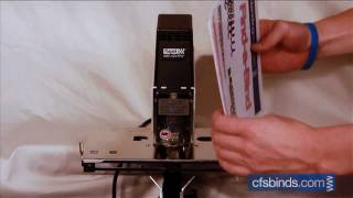 How to use the Rapid 106 Electric Stapler [upl. by Ylluz]