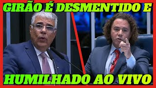 Senador bolsonarista Eduardo Girão solta F4K3 N3WS na tribuna e é DESMENTlD0 e HUMlLHAD0 na HORA [upl. by Nevaj]