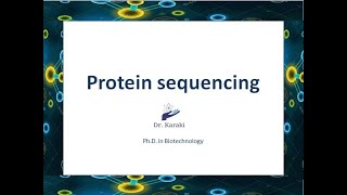 protein sequencing steps [upl. by Elehcar]