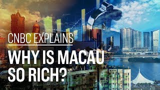 Why is Macau so rich  CNBC Explains [upl. by Ydnak]