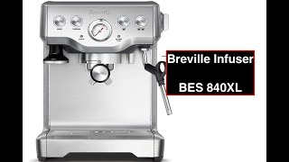 How to Use  Breville Infuser  BES 840XL [upl. by Yram]