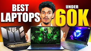 Top 4 Gaming laptops under ₹60000 in India 2024  Detailed Review amp Benchmarks [upl. by Ihsar673]