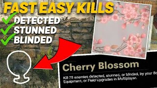 EASIEST way to GET DETECTED CHALLENGES in Cold War Cherry Blossom Camo [upl. by Patin930]