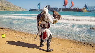 Welcome To Sparta  Assassins Creed Odyssey Gameplay 1 [upl. by Arratal]