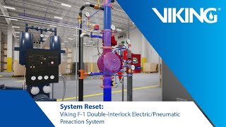 System Reset Viking F1 DoubleInterlock ElectricPneumatic Preaction System [upl. by Nnaeirrac199]