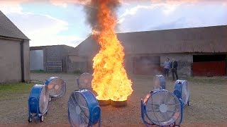 Creating A Fire Tornado  Factomania  Earth Science [upl. by Joline]