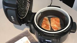 AIR FRYER FISH Using NINJA FOODI [upl. by Eidnas114]