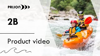 Prijon 2B  Product video  whitewater tandem doubleseater kayak [upl. by Ytsirt]